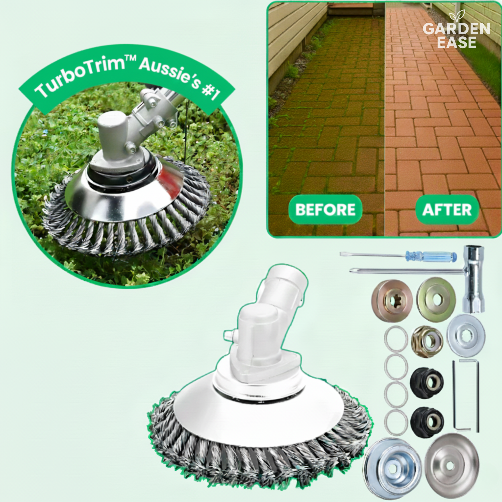 TurboTrim™ | Indestructible Weed Trimmer Head