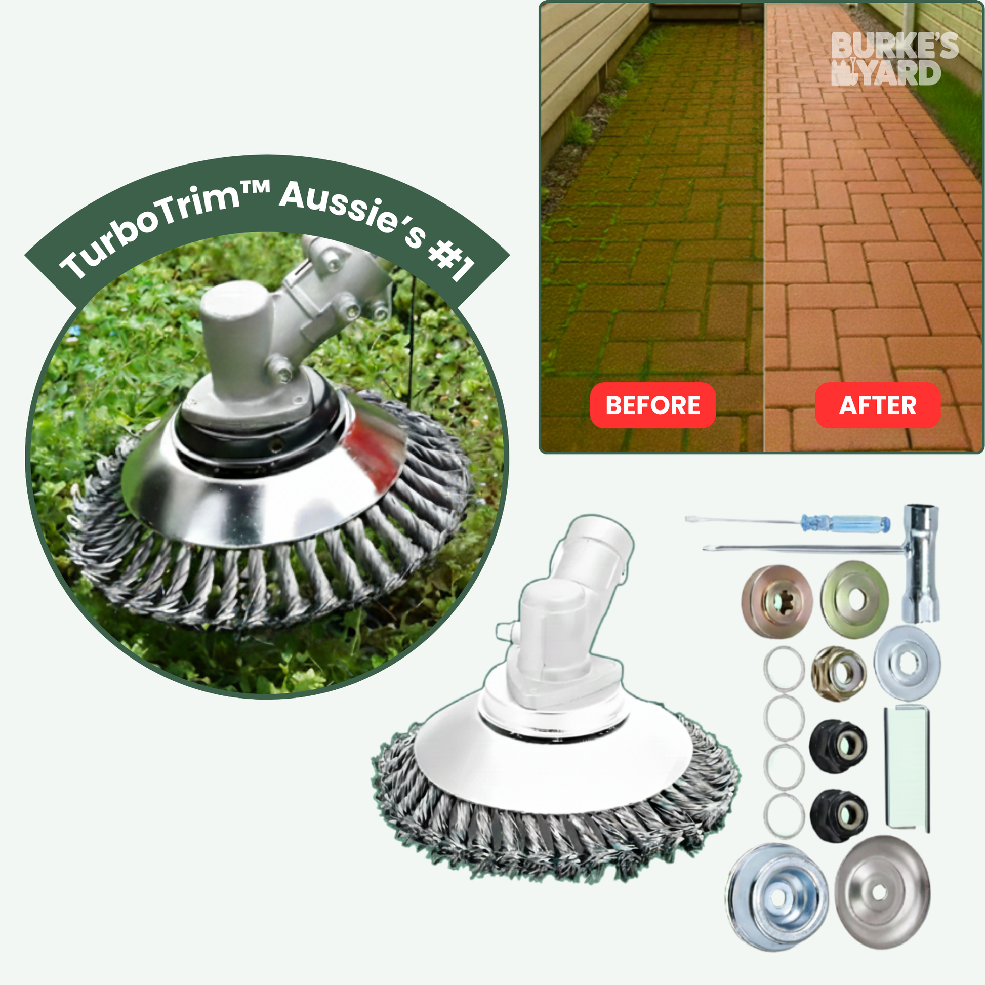 TurboTrim™ | Indestructible Weed Trimmer Head