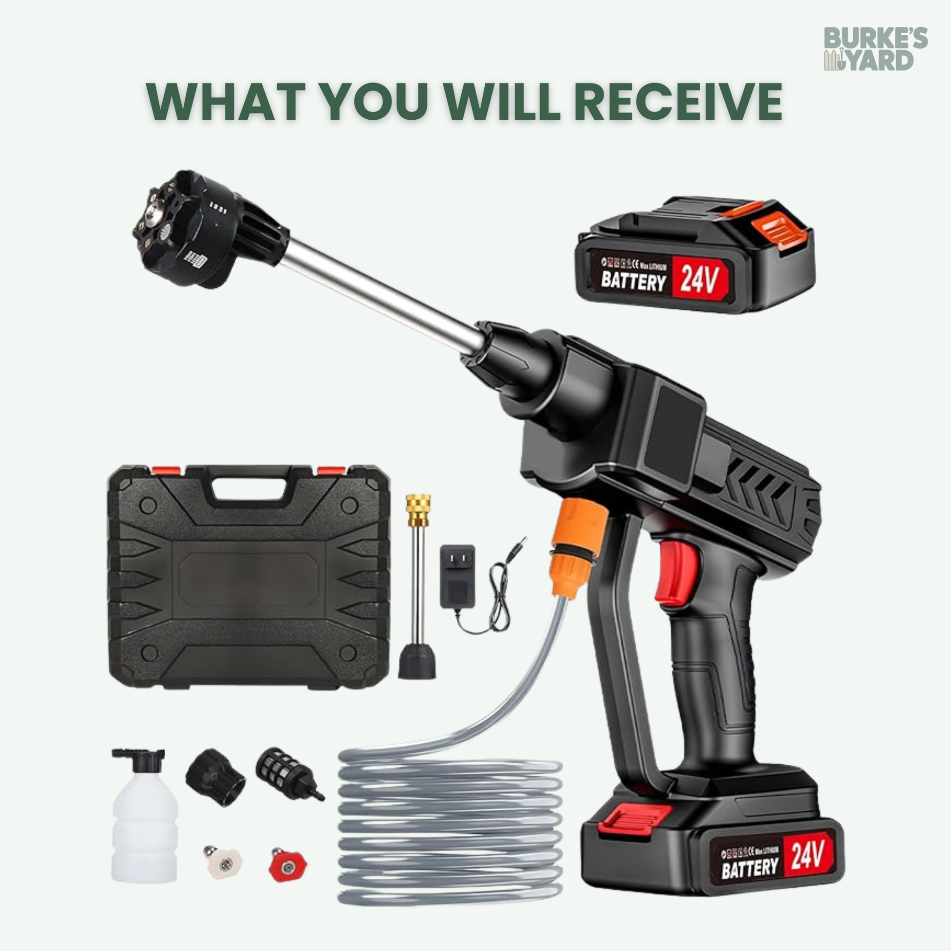 JetBlaster™ Cordless Jet Washer